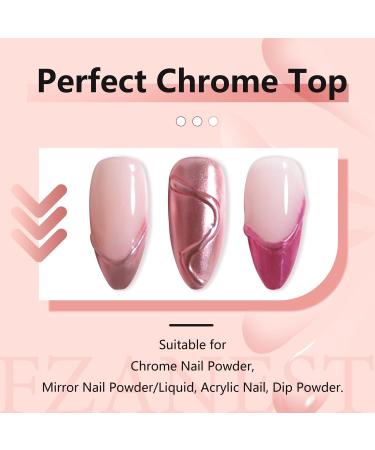 FZANEST Rubber Gel Top Coat 15ML Gel Nail Polish Ultra Shine No Wipe Thick Top Coat Strengthen/Enhanced Plumping Natrual Nail and Nail Tips Soak Off UV LED Gel - Buy Online on GoSupps.com