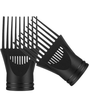 Beavorty 4 Pcs Hair Dryer Comb Diffuser Hair Dryer Nozzle Combs Hair Dryer Attachment for Blow Dryer Picture 13x5cmx2pcs Blackx2pcs - Buy Online on GoSupps.com