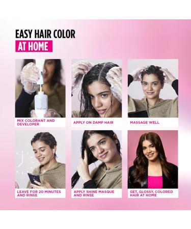 L'Oreal Paris Casting Creme Gloss Darkest Brown 300 - 1 Count (Pack of 1) - Buy Online on GoSupps.com