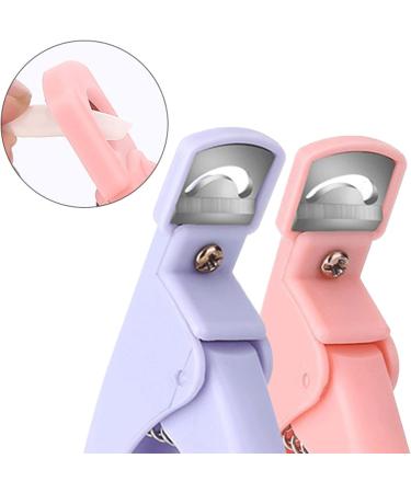 SUICRA Nail Clippers Fingernail Clipper Toenail Manicure One-Word Scissors French U-Shaped Flat Mouth Scissors Fake Nail Scissors Plastic Handle Nail Clippers Plastic Handle Manicure Pliers (Color : Pink - Buy Online on GoSupps.com