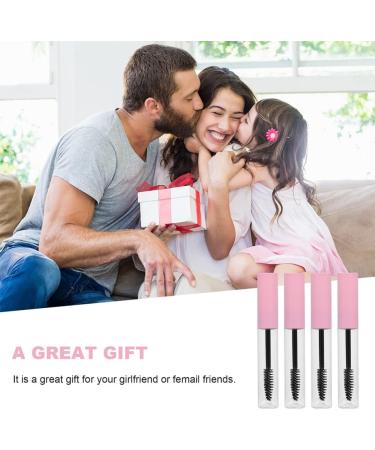 MUSISALY 15pcs Mascara Empty Tube Empty Lip Gloss Tube Mascara Tubes Empty Sweatproof Mascara Plastic Pink - Buy Online on GoSupps.com