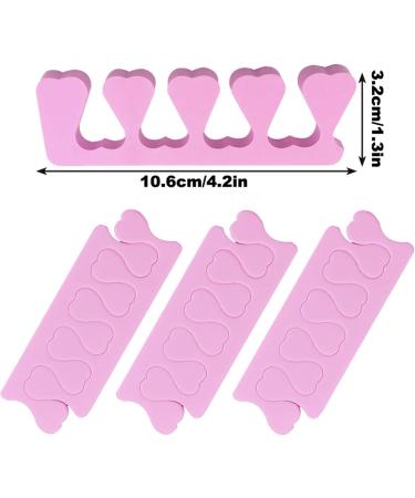 FTONOM5 6Pcs Toenail Polish Painting Pedicure Sponge Separator Spreaders - Nail Art Accessories for Men and Women - Buy Online on GoSupps.com