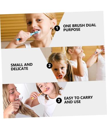 TOVINANNA 6-Pack Infant Toothbrush Set | Soft Bristle Baby Tongue Cleaners | Gentle Bathroom Care for Kids - Buy Online on GoSupps.com