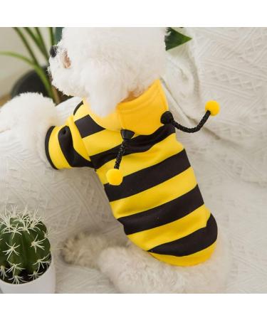 Puppy Outfits Pet Costume Dog Hoodies: Cat Holiday Cosplay Warm Clothes Puppy Cute Hooded Coat Christmas Outfits for Cat Small Dogs Puppy Kitten L Outdoor Clothing Yellow L - Buy Online on GoSupps.com