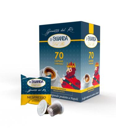 La Bevanda Del Re - 70 Nespresso compatible coffee capsules - Suprema Blend