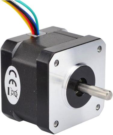 0.9deg Unipolar Nema 17 Stepper Motor 0.31A 16Ncm/22.7oz.in 42x42x34mm 6-Wires - Buy Online on GoSupps.com