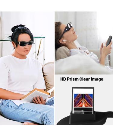 Fajoek Lazy Glasses - 90 HD Prism Angular Glasses for Hands-Free Reading | International Shipping - Buy Online on GoSupps.com