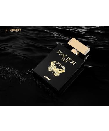 Liberty Oud Perfume for Men 3.4 Oz Rose Dyor Premium Oud Perfumes for Valentine's Day Unisex Anniversary Edition Long-Lasting Men and Women Eau de Perfume Luxury Woody Fragrance Perfume Spray Rose Dyor Oud (100ml / 3.4 Oz) - Buy Online on GoSupps.com