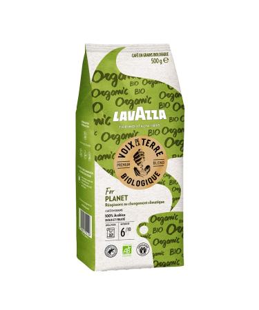 LAVAZZA - Organic Grain Coffee ¡Voice of the Earth! For Planet - 100% Arabica - Rainforest Alliance Certified - Hand Picked -