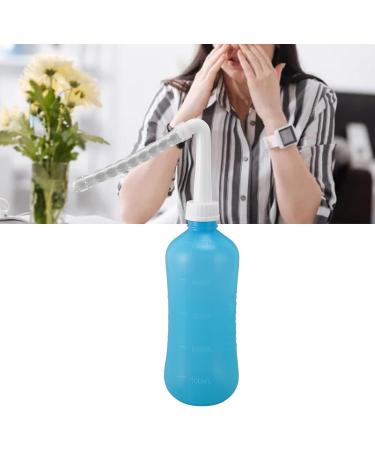 Buy 500ML Nasal Irrigation Bottle - Hygienic Neti Pot for Adults | Large Capacity & Safe Seawater Use - International Shipping Available - Buy Online on GoSupps.com