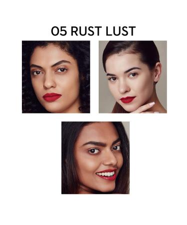 SUGAR Smudge Me Not Liquid Mini Lipstick - 05 Rust Lust | Long-Lasting High Pigment Lip Color for All Skin Types - Shop Internationally - Buy Online on GoSupps.com