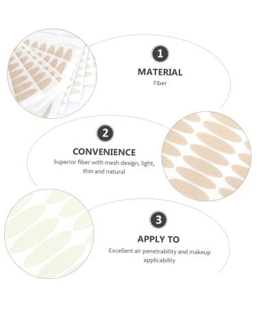 FOMIYES Double Sided Eyelid Tape - Instant Eye Lift Strips for Women | Invisible Fiber Eyelid Stickers for Perfect Double Eyelids - Buy Online on GoSupps.com