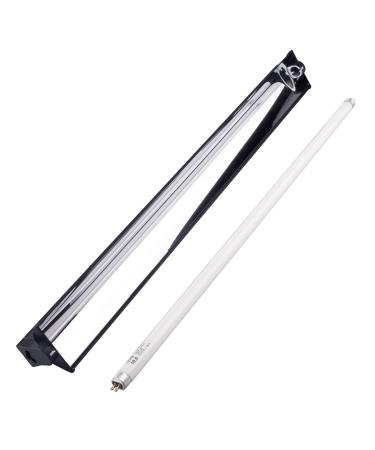 DERNORD T5 UVB Reptile Light Fixture 10.0 24W T5 Socket Terrarium Lighting Lamp Turtle Combo Kit 22Inch 24W 10.0 - Buy Online on GoSupps.com