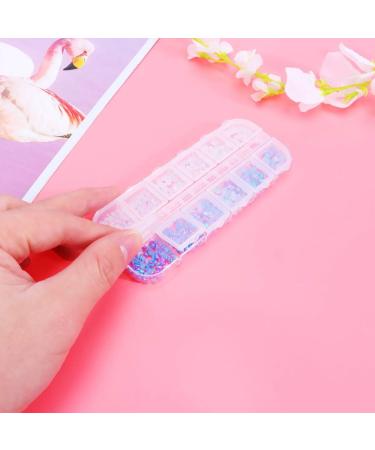 Milisten 8 Boxes Nail Art Material Kit Nail Kits Nail Accessories Rhinestones Nails Supplies Manicure Confetti Nail Gems and 3d Nail Charms Professional Nail Art Tool Pearl Manicure Tools - Buy Online on GoSupps.com