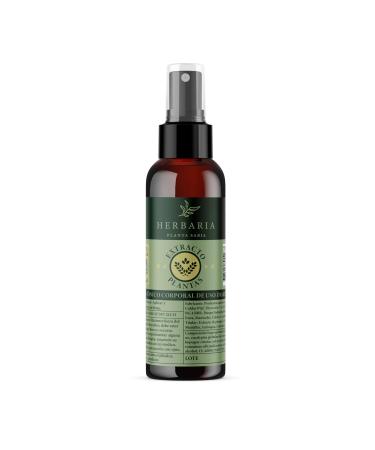 Topical Relief Spray Infused with Eucalyptus Sage and Rosemary Plant Extracts Featuring Genuine Plants and Leaves Within The Bottle (4 Fl Oz / 120 ml) Clear