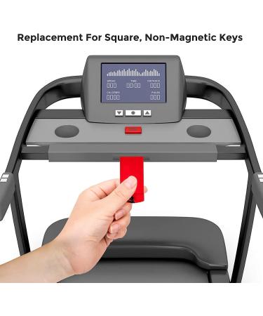 Universal Treadmill Safety Key for Proform, Weslo, Reebok, Epic, Golds Gym, Freemotion, Healthrider - Plastic Key - Buy Online on GoSupps.com