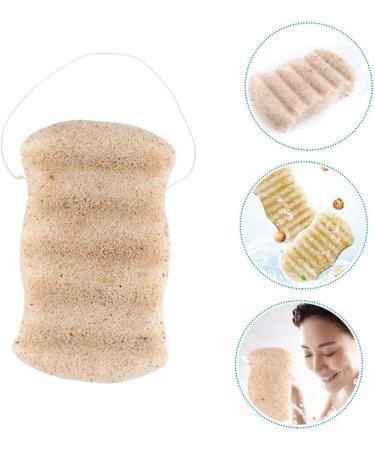 Angoily 1pc Bath Cotton Skin Care Sponge Scrub Sponge for Face Charcoal Sponge Makeup Removal Sponge Facial Sponges Exfoliating Sponge Remove Makeup Clean Gum - Buy Online on GoSupps.com