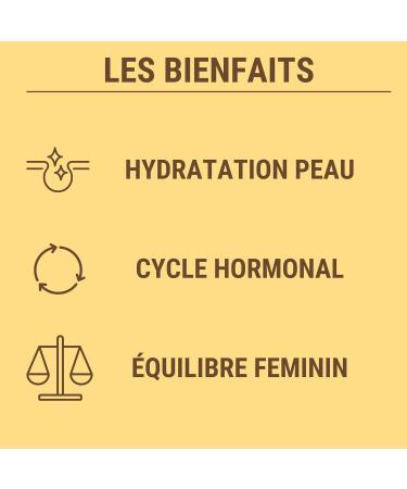 Evening Primrose Borage + Vit E | Borage Oil Cold Pressed Evening Primrose Oil | Hormonal Balance Women Menopause and PM Syndrome | Skin | 1000MG | 60 Capsules | Made in France - Buy Online on GoSupps.com