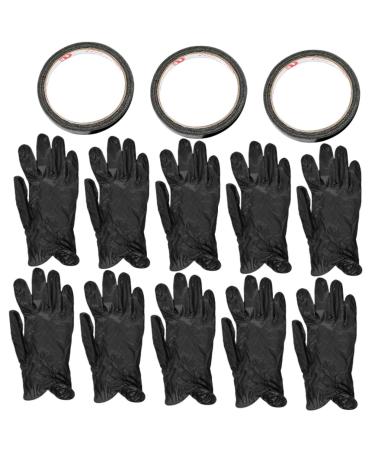 Healeved 4 Sets Uv Gloves for Gel Nail Led Dry Gloves Uv Protection Gloves Nail Art Protection Gloves Manicure Care Fingerless Gloves Nail Nail Supplies Disposable Pvc - Buy Online on GoSupps.com