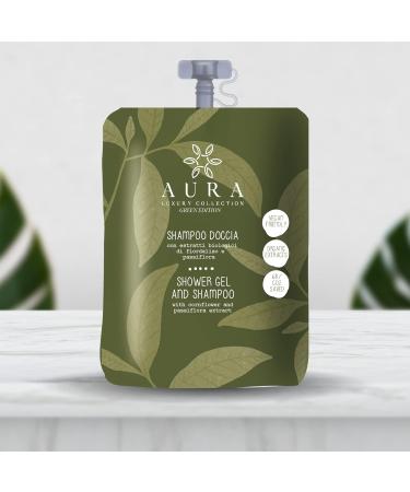 Aura Luxury Collection B&B Kit 150 pieces 50 shampoo bags 30 ml 50 intimate hygiene bags 20 ml 50 soap 20 g + free 500 hygiene bands and 12 door hangers Dont Disturb - Buy Online on GoSupps.com