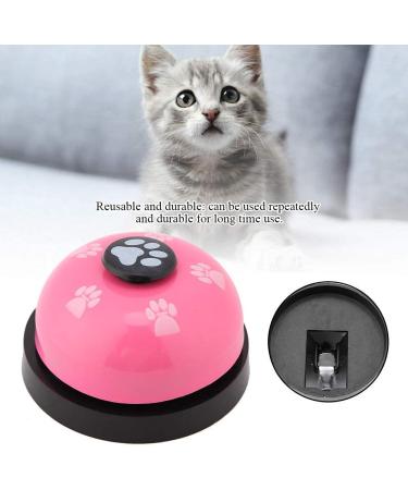 Durable Pink Pet Training Bells - Cute Cartoon Dog & Cat Door Bell for Easy Training - Buy Online on GoSupps.com