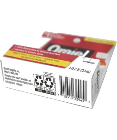 Orajel Maximum Strength Liquid 0.45 Fl Oz - Fast Pain Relief (1 Count) - Buy Online on GoSupps.com