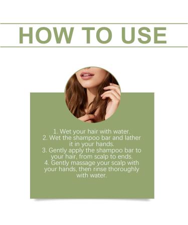  Hengxuan Natural Rosemary Shampoo Bar - Solid Shampoo with Biotin for Hair Growth and Strengthening Deep Cleansing and Moisturizing for All Hair Types Free from - Buy Online on GoSupps.com