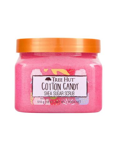 Cotton Candy Shea Sugar Scrub Cotton Candy 18 Ounce (Pack of 2)