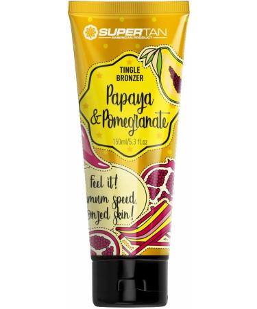  Supertan SuperTan Papaya & Pomegranate Bronzer 150 ml - Buy Online on GoSupps.com