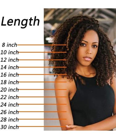 Rich Choices Afro Kinky Straight Clip-In Hair Extensions - 20cm 95g #1B Natural Black 8PCs with 18 Clips - Real Hair for Volume & Style - Buy Online on GoSupps.com