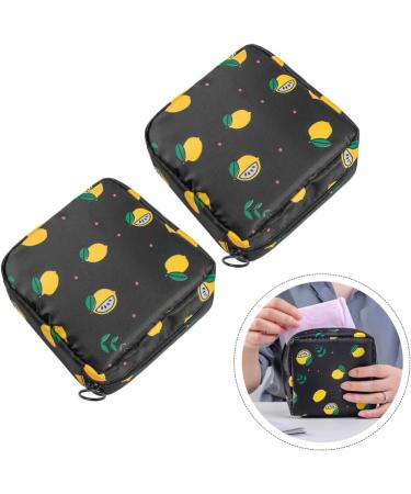 Heallily Sanitary Storage Pocket - 2 Pack Zip Containers for Period Pads | Ideal for Teenagers & Women | International Shipping Available - Buy Online on GoSupps.com