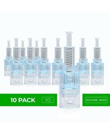Dr. Pen Ultima X5 Replacement Cartridges (10 Pack) - Silicone Nano 0.25mm Disposable Parts - Buy Online on GoSupps.com