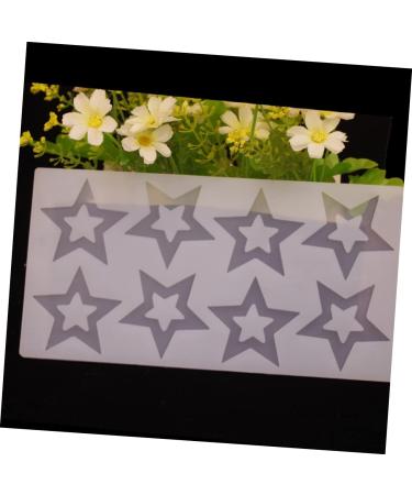Zerodeko Silicone Mold Gummy Silicone Star Silicone Baking Mold Five-Star Biscuit Mold Resin Star Cupcake Baking Mold DIY Cake Mold Chocolate Mould White Chocolate Candies Silica Gel Candy - Buy Online on GoSupps.com
