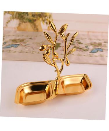 Alipis Food Snack Container Home Household Tray Dried Ktv Practical Dessert Two-Grid Snacks re-usable - Buy Online on GoSupps.com