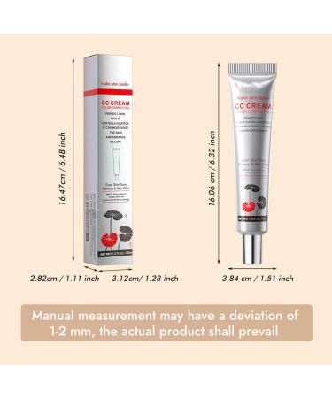 AmourGlint CC Cream Korean Color Correcting Cream with SPF 25 lightly tinted moisturizer & concealer longlasting for naturally radiant skin invisible pores dark 45 ml dark 4498 ml 1er Pack - Buy Online on GoSupps.com