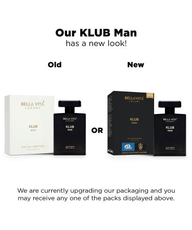 Klub Man Luxury Eau De Parfum Lemon Rose and Vanilla Musky and Spicy Long Lasting Premium Perfume Fragrance Scent 100ML 3.38 Floz. - Buy Online on GoSupps.com