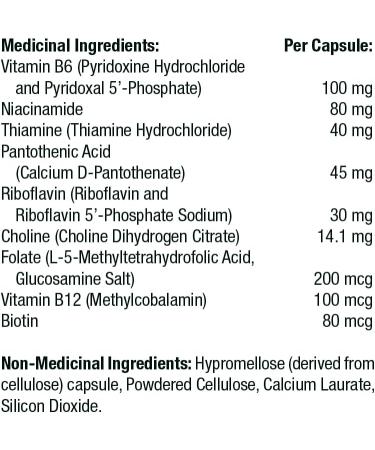 Thorne B-Complex #6 (formerly Multi-B #6) - Active Forms of Essential B Vitamins with Extra B6 as Pyridoxine and Pyridoxal 5'-phosphate - 60 Capsules - Buy Online on GoSupps.com