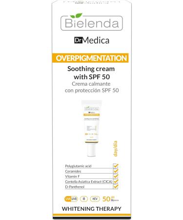 Bielenda Dr Medica Overpigmentation Soothing Cream with SPF 50 for the day 50 ml - Buy Online on GoSupps.com