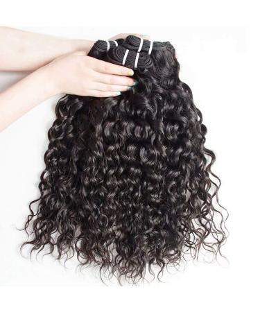 Yavida Water Wave Brazilian Human Hair Bundles 9A Remy Unprocessed Weave - 10 12 14 Inch 3 Bundle Pack - Buy Online on GoSupps.com
