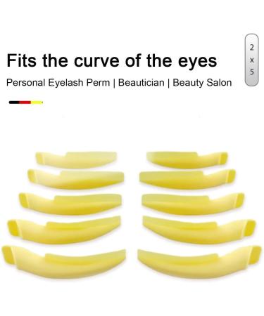 Eyelash Perming Pads - 5 Size Eyelash Pads Rods Reusable Silicone Eyelash Lift Pads | Eyelashes Makeup Beauty Tool Lash Lift and Shaping Silicone Eyelash Perming Curler Lift Pads for Eyelashes - Buy Online on GoSupps.com