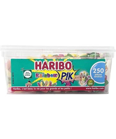 Haribo Rainbow Pik Jelly Candy x 250 Pieces 1.1 kg - Buy Online on GoSupps.com