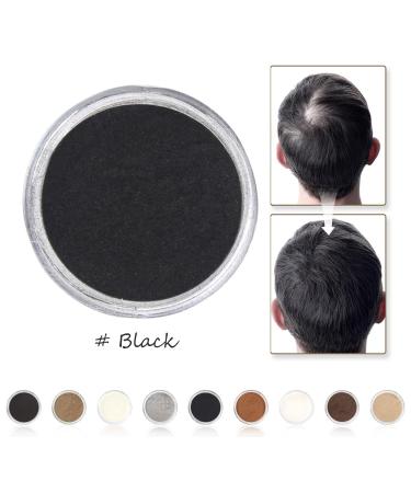 All-Natural Hair Fibers for Thinning Hair - Volume Powder & Bald Spot Cover for Men & Women (Black) - 0.98 Oz - Buy Online on GoSupps.com