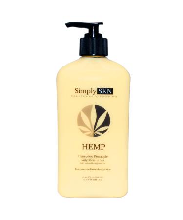 Honeydew Pineapple Hemp Daily Moisturizer - 17 fl. oz. - Made in USA 17 Fl Oz (Pack of 1)