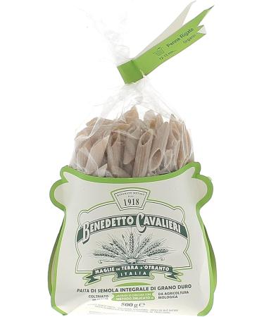 Benedetto Cavalieri Whole Wheat Penne Rigate 500g - Buy Online on GoSupps.com