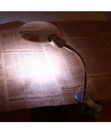 Desktop Magnifier Lighted Old Man Reading Watch HD Repair Large Mirror Children's Magnifier Good Times - Buy Online on GoSupps.com