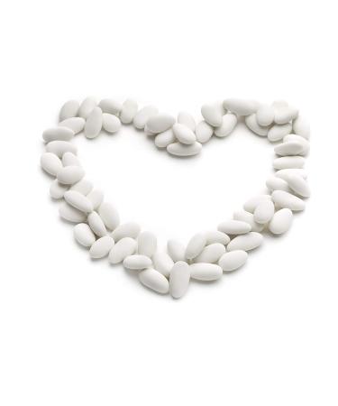 Premium White Jordan Almonds Wedding Party Favor - 1.5 lbs by Sohnrey Family Foods - Buy Online on GoSupps.com