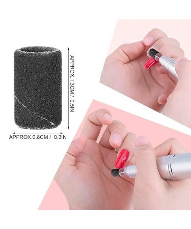 Nail Art Sanding Bands Nail Drill Bits Reliable Manicure Sanding Bands Sanding Bands for Nail Salon(HQ-14 black 240#) - Buy Online on GoSupps.com