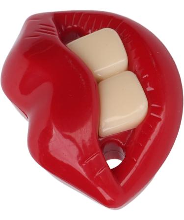 Funny Red Lip Shape Pacifier - Eco-Friendly Silicone Baby Mouth Support - Buy Online on GoSupps.com
