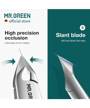 Mr. Green Nailhautplane - Innovative Nailhashears with Built-in Feder Clipper & Trimmer for Perfect Manicure | Premium Beauty Tools - Buy Online on GoSupps.com