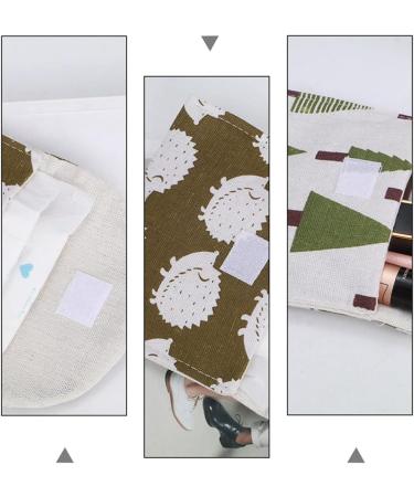 Toyvian Teen Girl Purse 6pcs Sanitary Napkin Storage Bag Set - Portable Pad Coin & Makeup Bags for Women and Girls - Buy Online on GoSupps.com